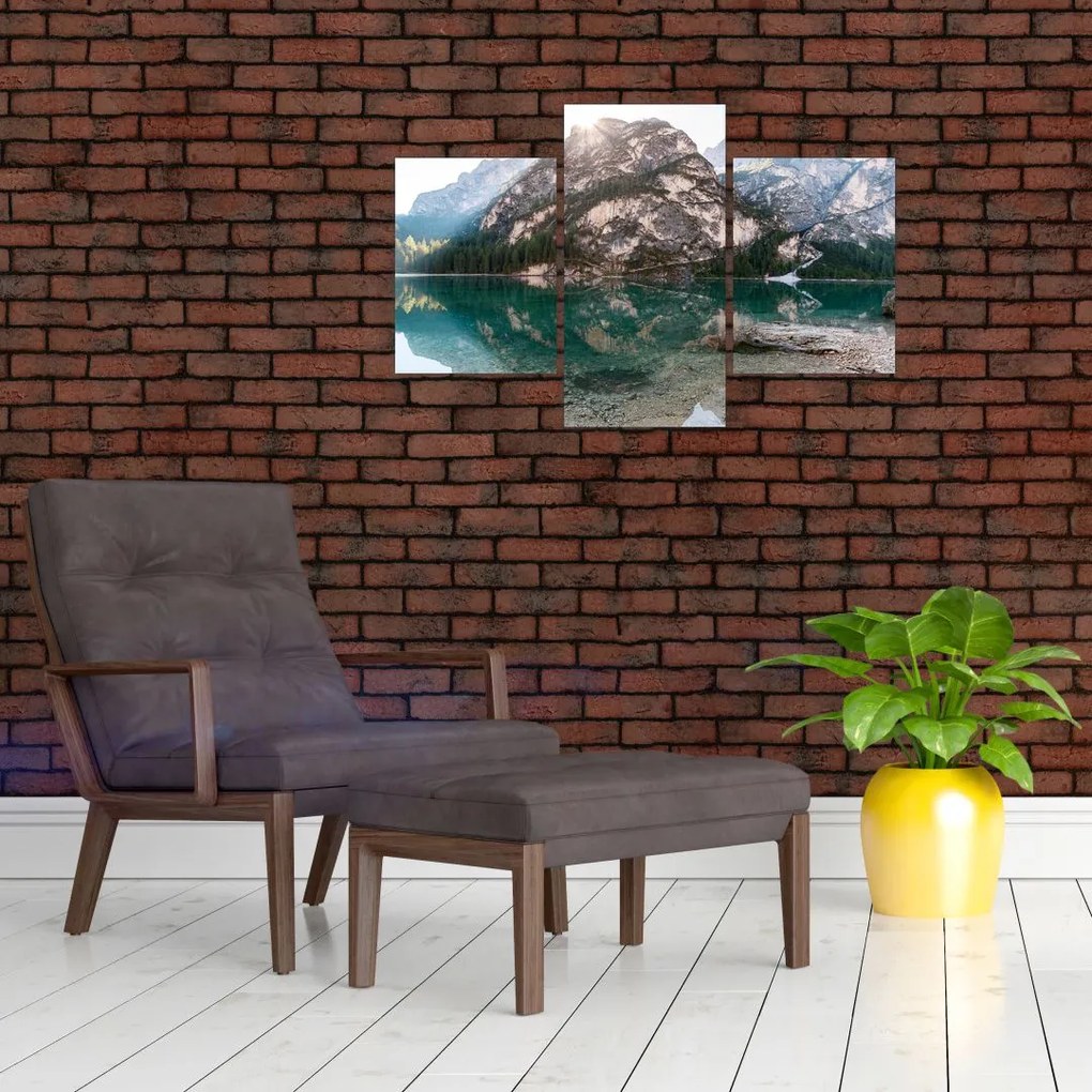 Tablou cu lac montan (90x60 cm)