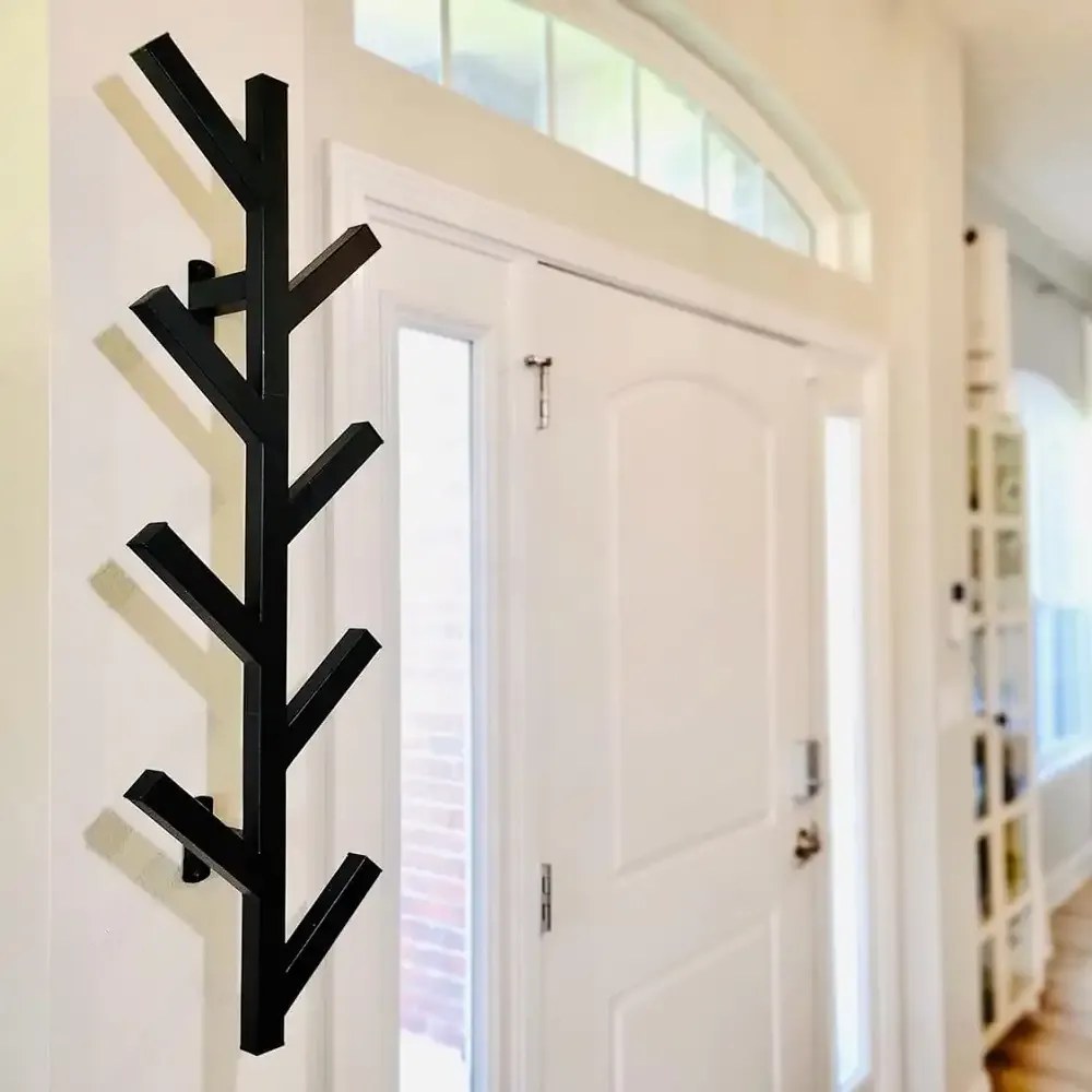 Cuier pom din metal cu 8 agatatori, Sega, 100 cm