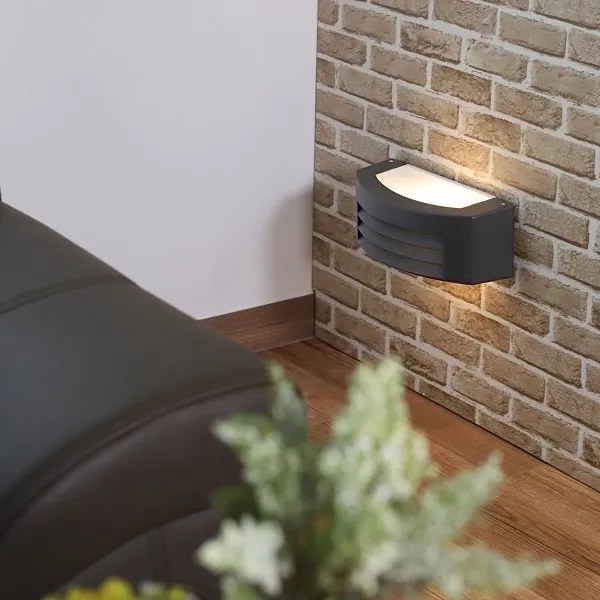 Aplică de exterior OLIANA 1xE27/60W/230V IP54 antracit