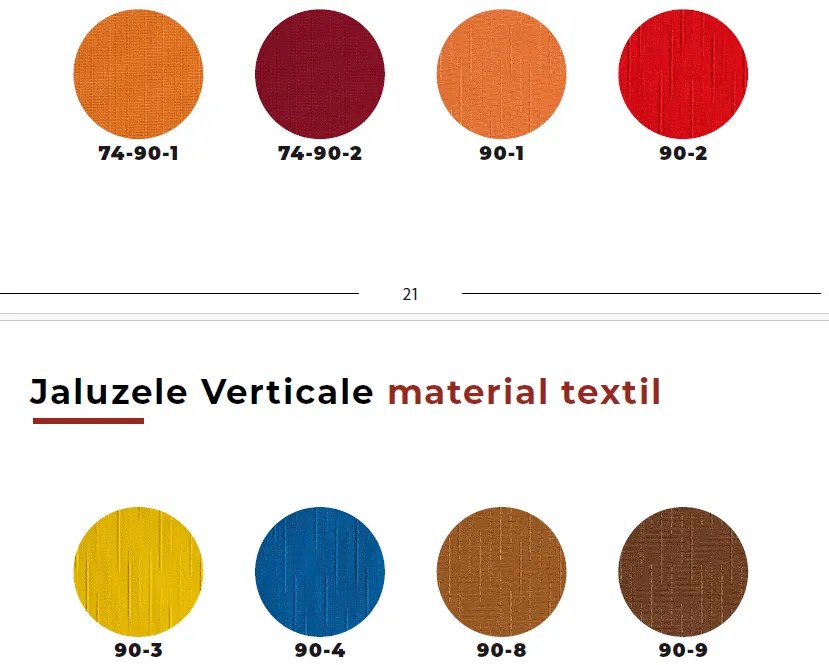 Jaluzele verticale -doar la comanda , la dimensiunea dorita de client -diferite culori la alegere , fara montaj