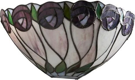 Endon 64178 - Aplică de perete Tiffany HUTCHINSON 1xE14/40W/230V