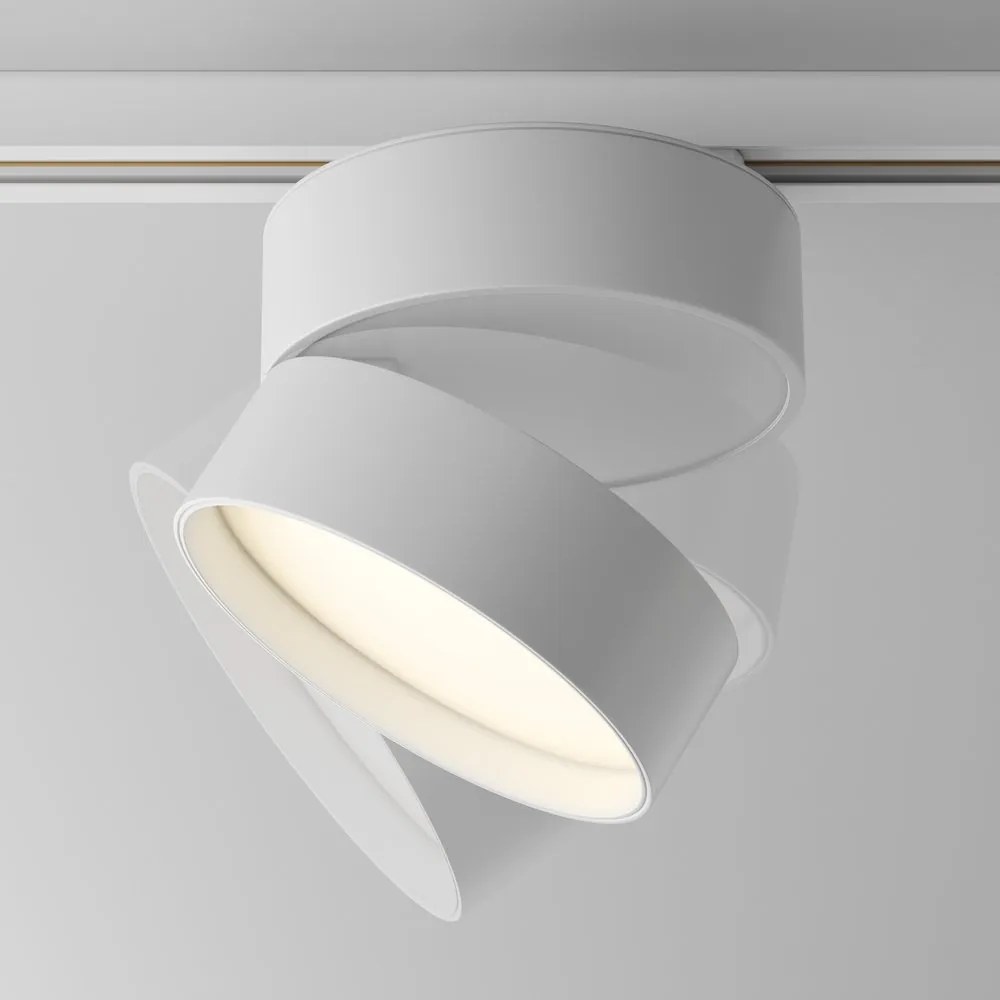 Spot LED, accesoriu pentru sinele monofazate Unity, ONDA 3000K alb