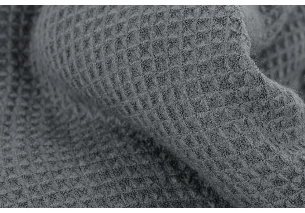 Cuvertură de pat Tiseco Home Studio Mini Waffle, 130 x 170 cm, gri