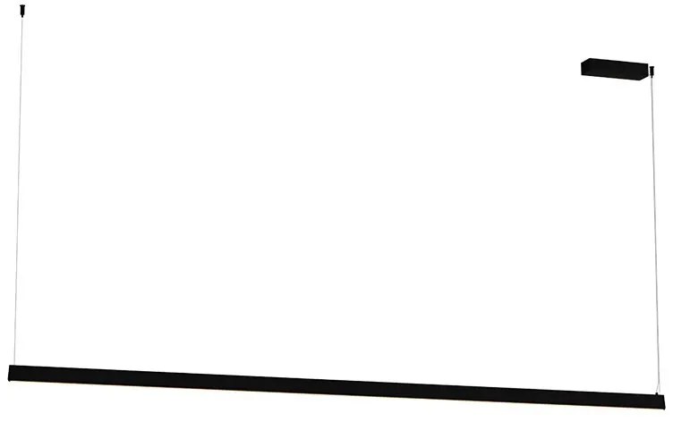 Lustra LED, Design Liniar, 42W 3000K SANDY BLACK, ZB-2558