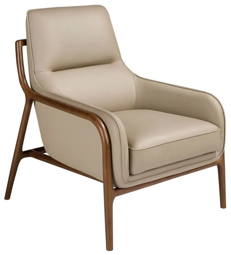 Fotoliu LUX design italian, Piele Naturala, Mink