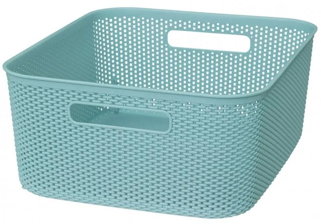 Cutie depozitare Croshet Arctic, 11 litri, 34 x 28 x h14 cm