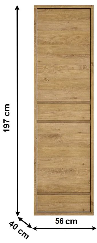 Dulap cu rafturi Sygrin Typ 10 (Stejar shetland). 1034160