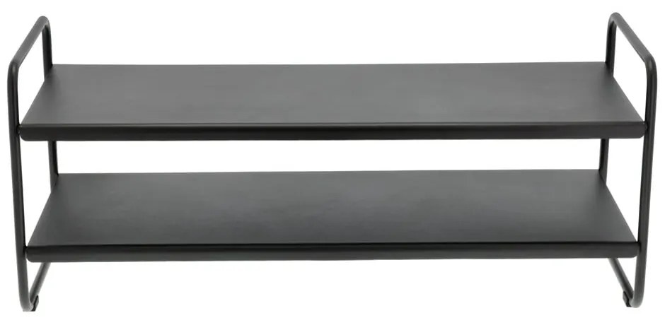 Pantofar negru din oțel 33x33x80 cm A-Shoe – Zone