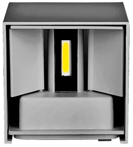 Aplică LED de exterior LED/11W/230V 3000K IP65 gri