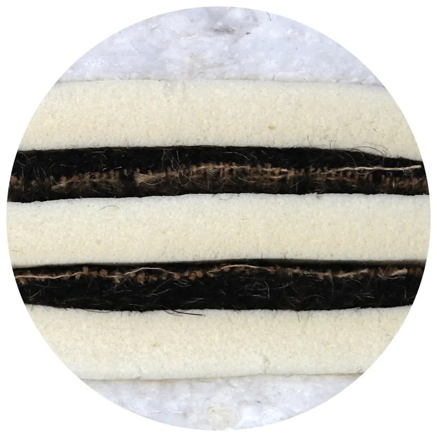 Saltea tip futon moale albă 90x200 cm Triple latex - Karup Design