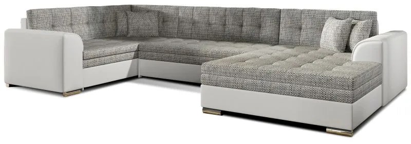 Colțar Damario 338cm Gri