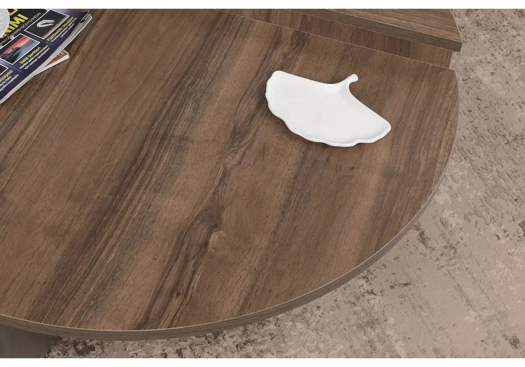 Măsuță de conferință Podium Walnut