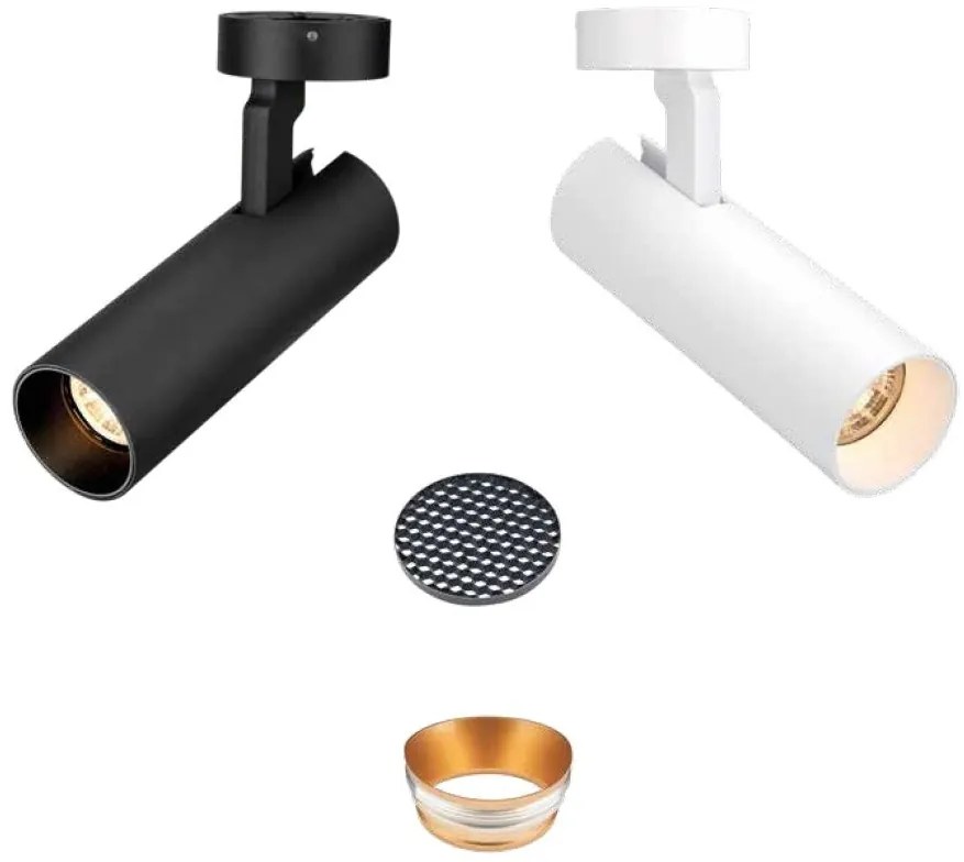Spot LED aplicat directionabil SHINEMAKER alb