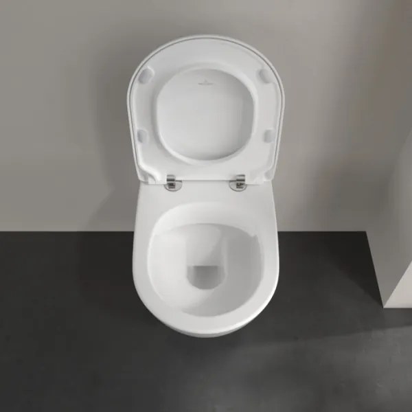 Villeroy & Boch 5614R2R1 - Capac WC SUBWAY cu închidere SoftClose, ceramică/albă