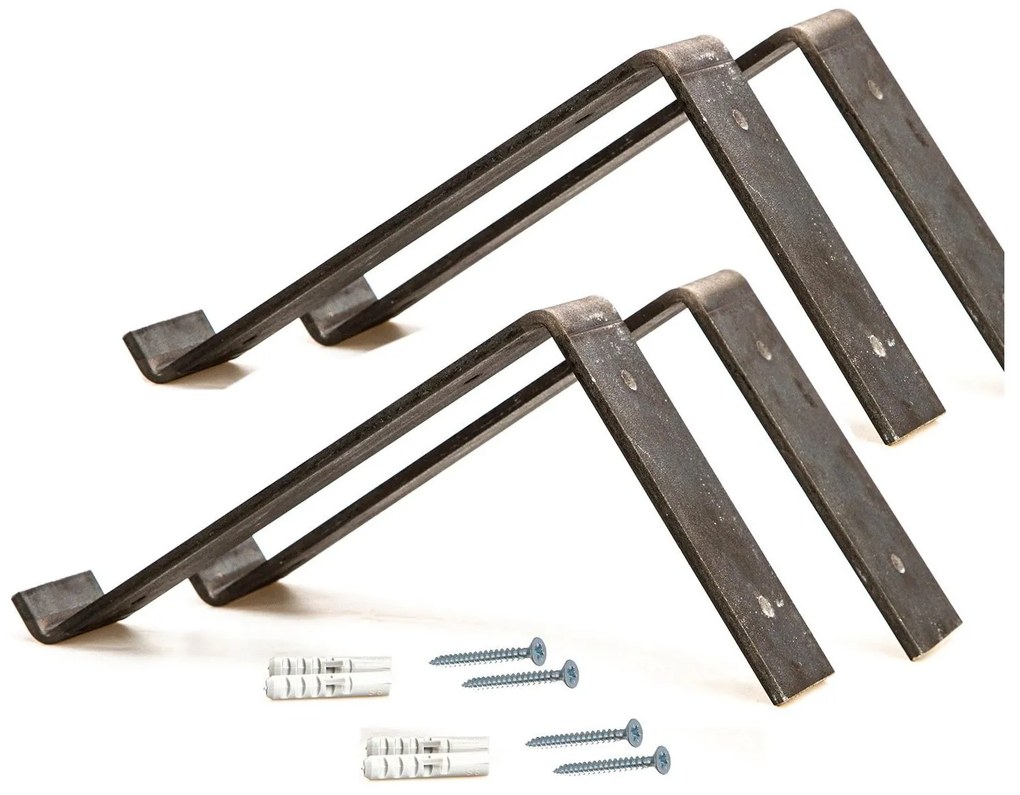 Set 2buc. polițe Dupone 2 (nuc + negru) . 1093681