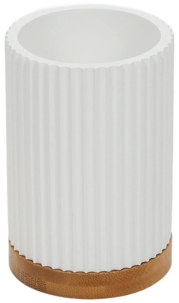 Suport periuță de dinți NATUREO, alb