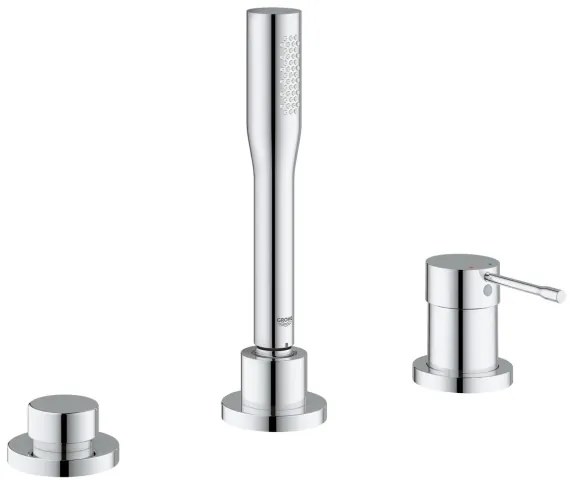 GROHE 19976001 - Baterie pentru cadă ESSENCE, montaj pe 3 găuri, crom lucios