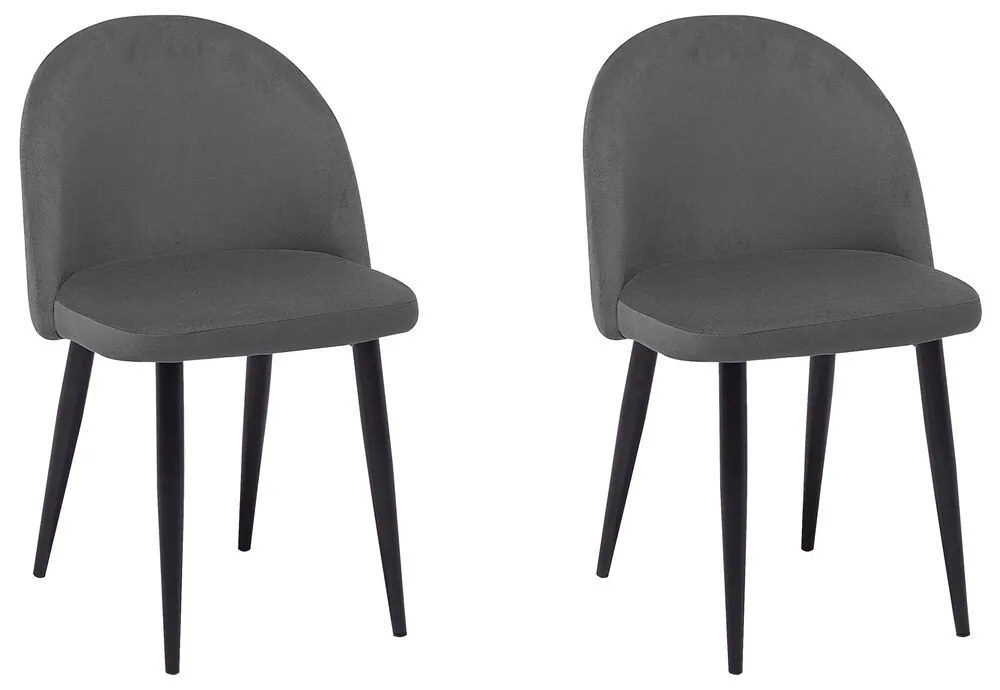 Set 2 buc. scaune pentru sufragerie Visla (gri). 1009935