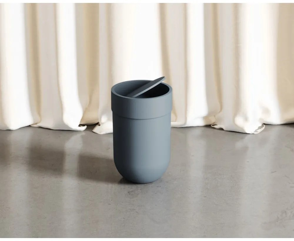 Coș de gunoi albastru din plastic 6 l Touch – Umbra