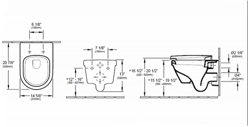 Set vas wc suspendat rimless VilleroyBoch Architectura cu capac soft close, direct flush