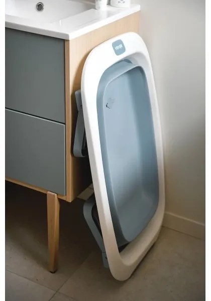 Cadă pliabilă pentru copii Beaba albastru