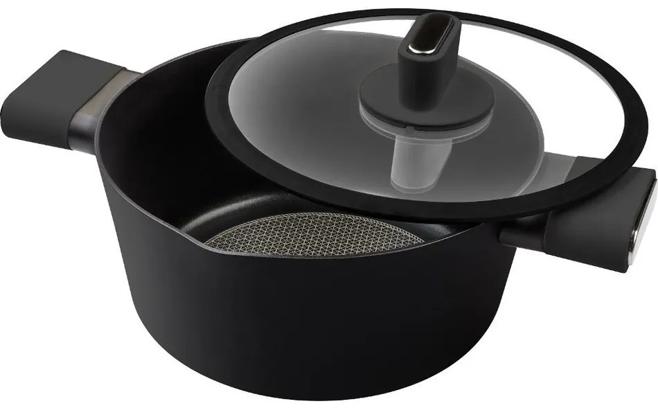Lamart LT1225 tigaie Poele, diametru 24 cm, negru