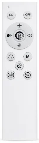 Brilagi-LED - Corp de iluminat LED RGB dimabil FLOCO LED/30W/230V Wi-Fi Tuya + LED/6W + telecomandă