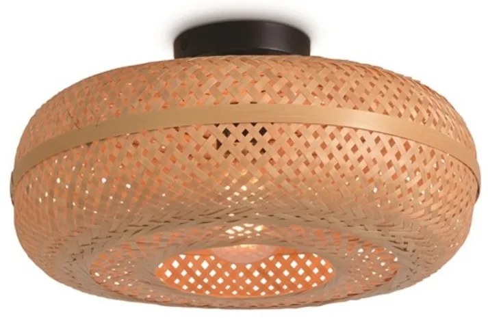 Lustra eco din bambus Palawan natur, 40x15cm