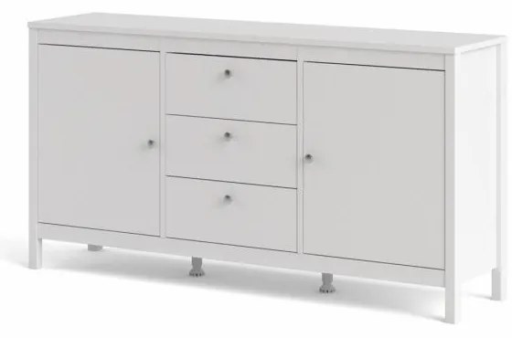 Tvilum Bufet alb cu 3 sertare SALOMO