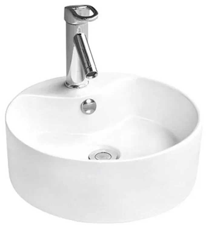 Lavoar pe blat Fluminia Ibiza 40x40 cm