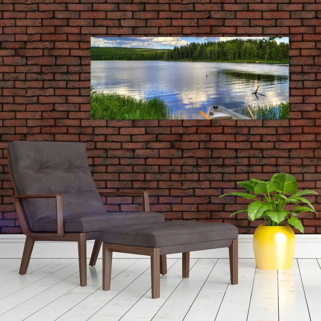 Tablou - Sat pitoresc (120x50 cm)