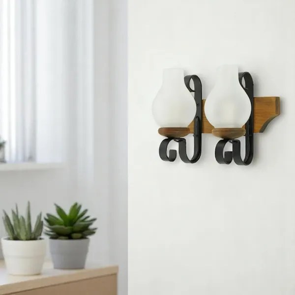 Aplică Brilagi QUEEN 2xE14/40W/230V fag