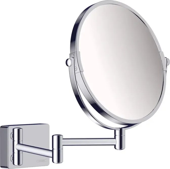 Oglinda pentru barbierit cu lupa Hansgrohe AddStoris crom