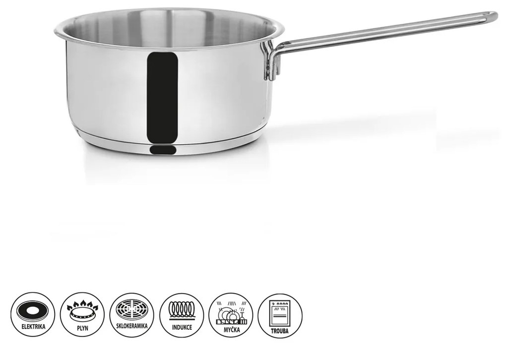 Cratiță din inox Orion Anett 0,6 l