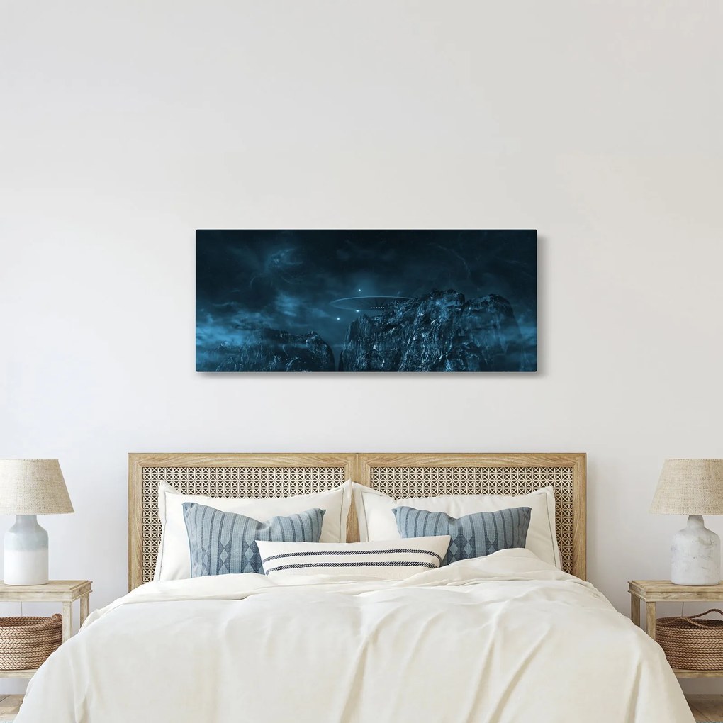 Tablou - Misiune extraterestră (120x50 cm)