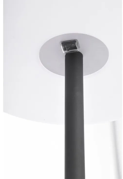Lampadar de iluminat exterior IP44 HAVANA negru/alb
