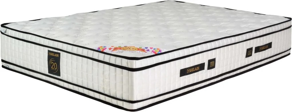 Saltea cu arcuri pocket Gold Edition 100×200 cm, fermitate moale / medie, 32 cm înălțime