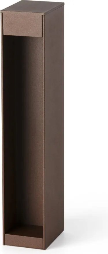 Stalp LED iluminat exterior IP65 CERLER H-35cm maro rustic
