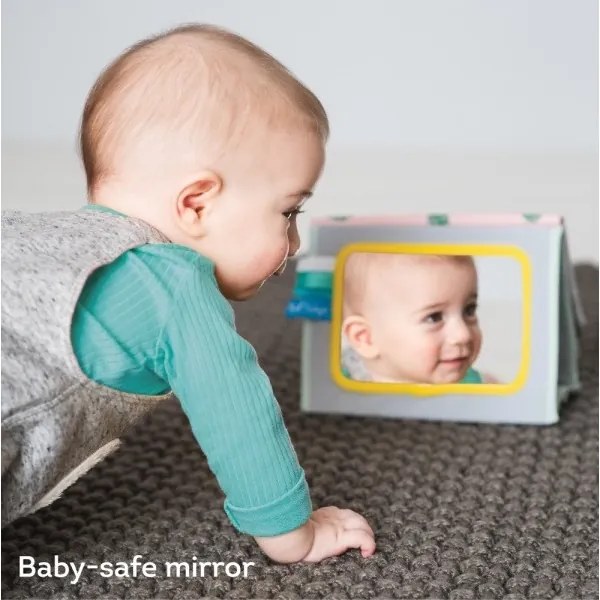 Carte textilă pentru copii cu oglindă koala Taf Toys