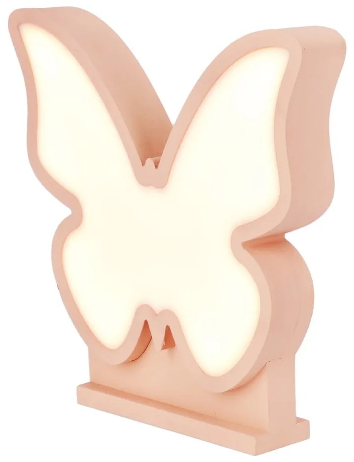 Veioză pentru copii roz Butterfly – Candellux Lighting