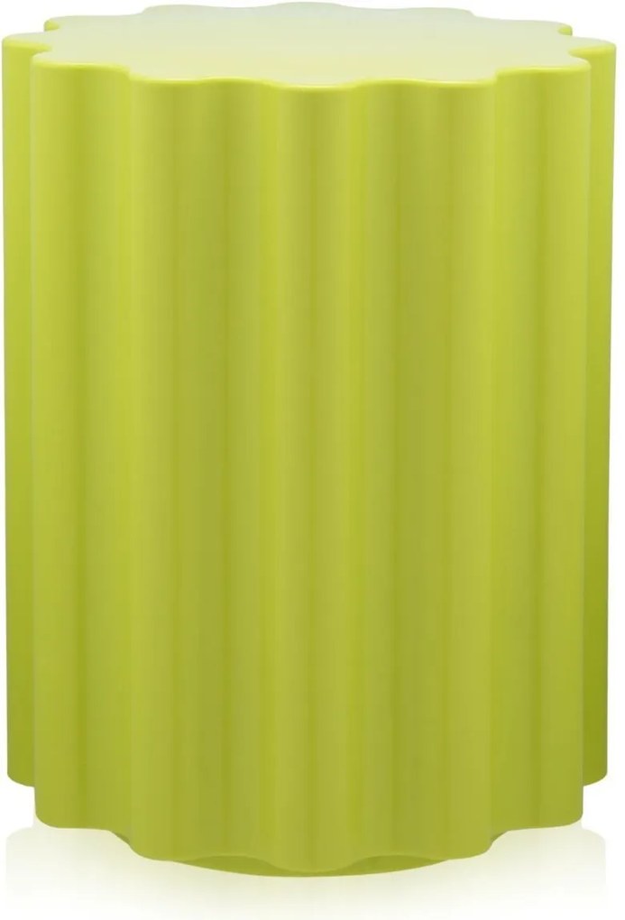 Masuta Kartell Colonna design Ettore Sottsass, 34.5cm, h 46cm, verde