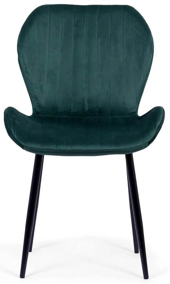 RESIGILAT - Scaun living din catifea BUC 248U verde