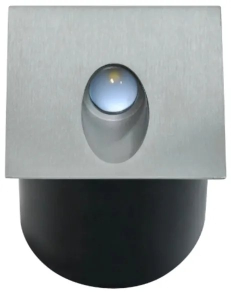 Iluminat scară LED ESPO LED/3W/230V IP54 crom mat