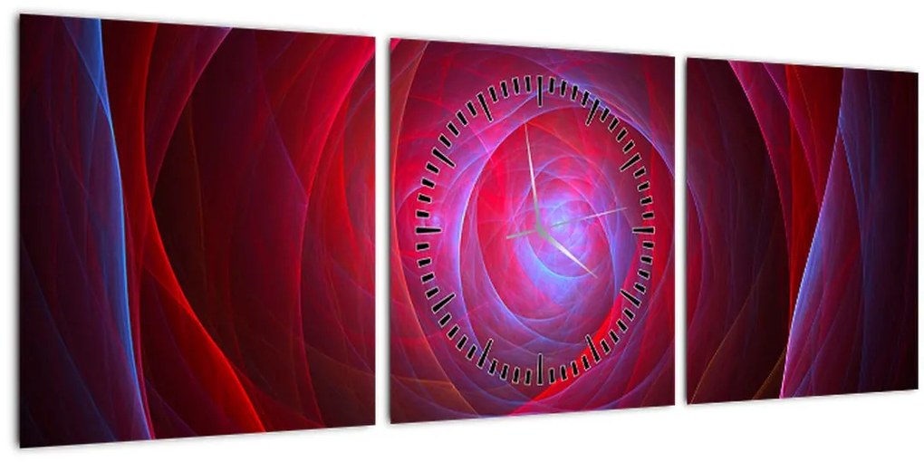 Tabloul abstract cu ochi (cu ceas) (90x30 cm)