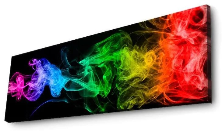 Tablou Canvas cu Led Pride fara priza, Multicolor, 90x3x30 cm