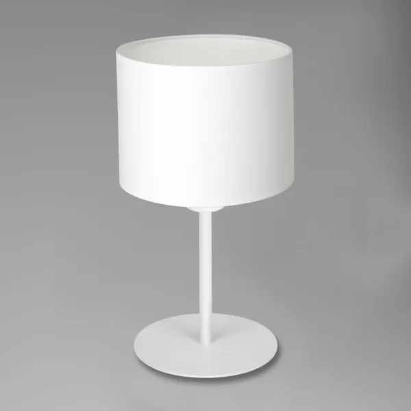 Lampă de masă ARDEN 1xE27/60W/230V d. 18 cm albă