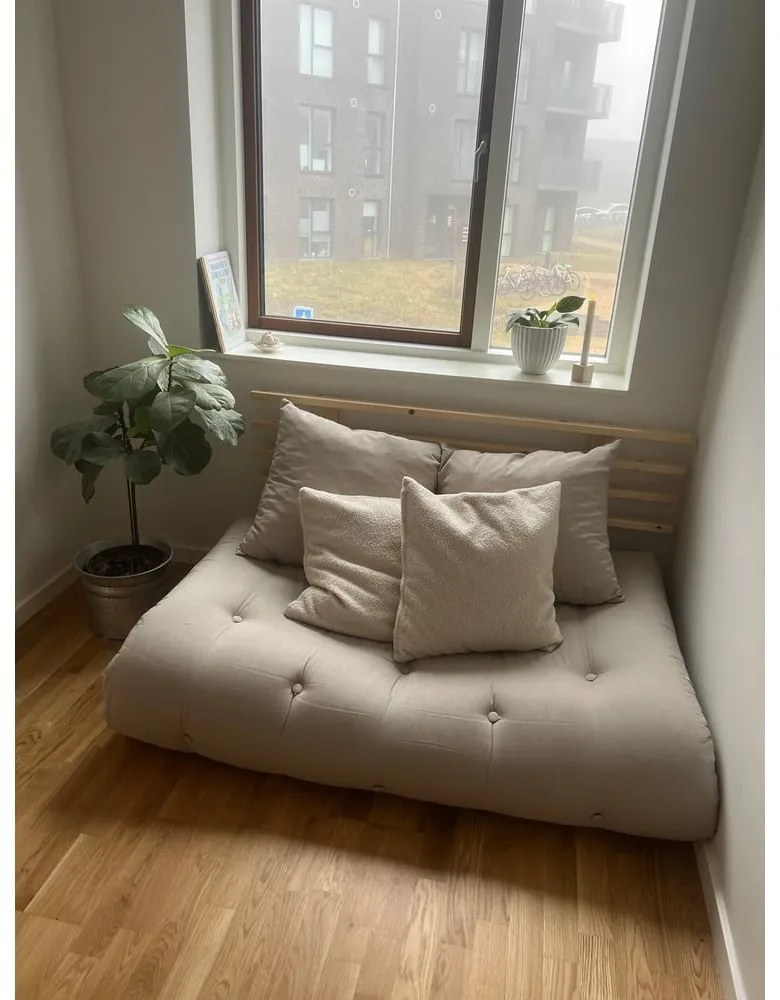 Canapea variabilă Karup Shin Sano Natural, verde