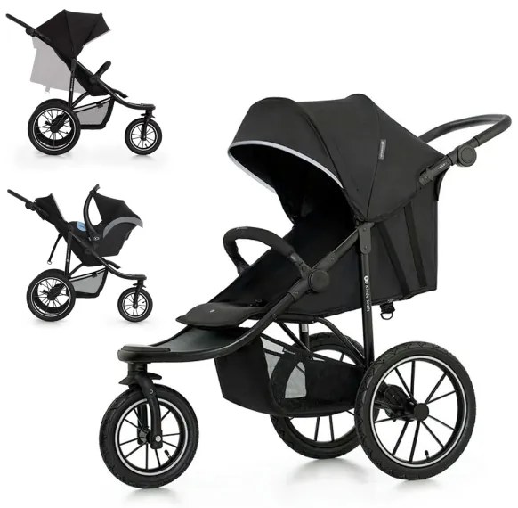 KINDERKRAFT HELSI2 - cărucior sport, negru
