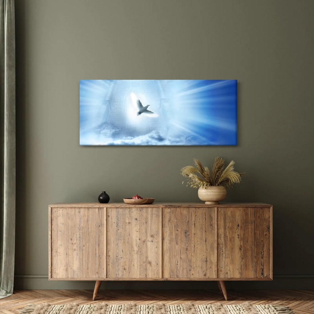 Tablou - Porumbelul lui Dumnezeu (120x50 cm)