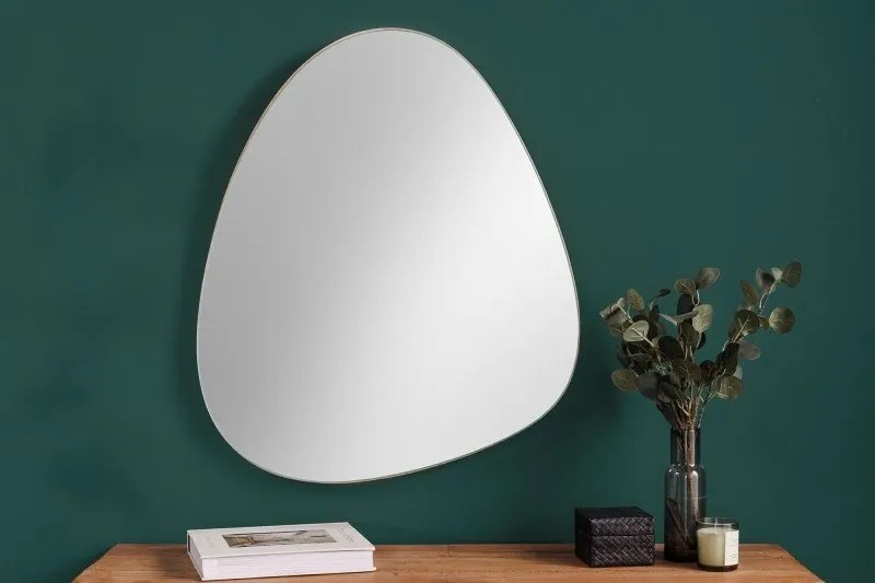 Oglinda decorativa Noemi 70cm stejar natur